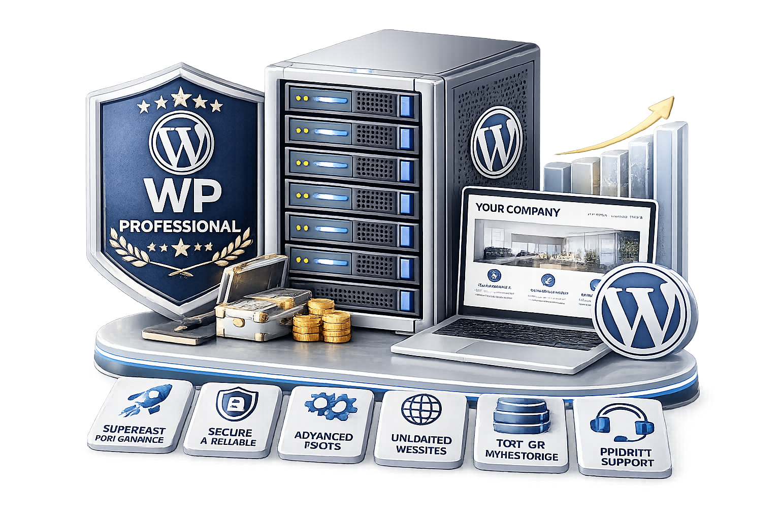 Web Hosting, Domain Names, WordPress & More - WP professional